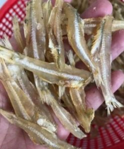 0,5kg cá cơm to vị nhạt bỏ đầu sạch ruột