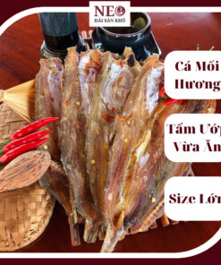 1 Kg Khô CÁ MỐI hương thịt dày dẻo vừa ăn NEO Hải Sản Khô