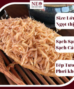 1 Kilogram RUỐC KHÔ Tép Khô Moi Khô loại lớn sạch cát sạch sạn NEO Hải Sản Khô