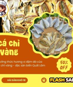 1KG Cá Chỉ Vàng Thơm Ngon Loại 1 – Thịt Dày, Thơm Ngon, Giòn Ngọt Từng Thớ Thịt