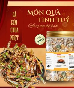 1KG Cá Cơm Rim Chua Ngọt Vị Biển Chế Biến Sẵn Thơm Ngon Phù Hợp Ăn Cơm Nóng