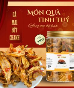 1KG Cá Mai Sốt Chanh Vị Biển Chế Biến Sẵn Thơm Ngon Phù Hợp Ăn Cơm Nóng