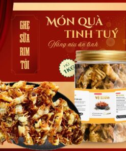 1KG Ghẹ Sữa Rim Tỏi Ớt Vị Biển Chế Biến Sẵn Thơm Ngon Phù Hợp Ăn Cơm Nóng