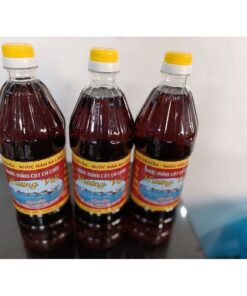 1lít nước mắm cá cơm Hương việt ba làng
