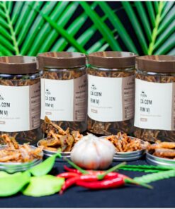 COMBO 4 Hủ Cá Cơm Rim Tỏi Ớt VỊ Biển Foods Món Ngon Đặc Sản Bình ĐỊnh