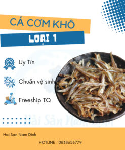 Cá Cơm Khô Loại 1 Làm Sạch Bỏ Đầu – Cam Kết Hàng Chuẩn