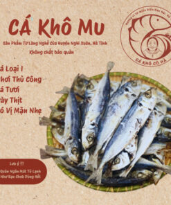 Cá Khô Mu Hà Tĩnh – Cá Khô Cô Hà, Tươi sản phẩm làng nghề, có vị mặn nhẹ, không chất bảo quản.