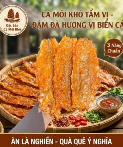 Cá Mối Tiêu Đường (Cá Mối Thơm) Tẩm Ướp Sẵn - Khô Cá Biển Loại 1 Giá Tốt - 1kg 2kg