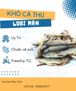 Cá thu khô,khô cá thu thịt bùi tươi vị vừa ăn ngon