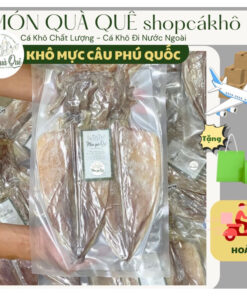 Khô Mực Câu Phú Quốc ĐỦ SIZE, ngọt, chất lượng đóng gói chân ĐI NƯỚC NGOÀI