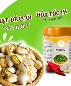 Hạt Dẻ Cười Mỹ Không Tẩy Trắng Vị Biển, Hạt Dinh Dưỡng Loại 1 Tốt Cho Sức Khỏe Hũ Pet 200gr