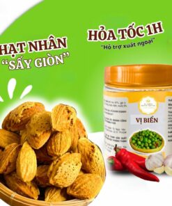 Hạt Hạnh Nhân Sấy Chín Vị Biển, Hạt Dinh Dưỡng Loại 1 Tốt Cho Sức Khỏe Hũ Pet 200gr