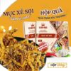 [Hộp Quà Tặng] Khô Mực Xé Sợi Tẩm Gia Vị Vị Biển Hút Chân Không 250gr Quà Tặng Xuất Ngoại