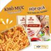 [Hộp Quà Tặng] Mực Xé Sợi Sốt TomYum Vị Biển Hút Chân Không 250gr Quà Tặng Xuất Ngoại
