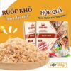 [Hộp Quà Tặng] Ruốc Khô Loại 1 Vị Biển Hút Chân Không 250gr Quà Tặng Xuất Ngoại