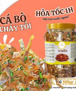 [Hút Chân Không] Cá Bò Cháy Tỏi Tẩm Gia Vị Vị Biển Đồ Khô Chế Biến Sẵn Ăn Kèm Với Cơm Nóng