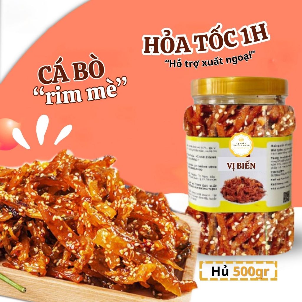[Hút Chân Không] Cá Bò Rim Mè Vị Biển Ăn Kèm Với Cơm Nóng Đậm Vị Miền Trung