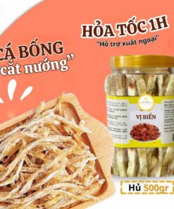 [Hút Chân Không] Cá Bống Cắt Nướng Vị Biển Ăn Kèm Với Cơm Nóng Đậm Vị Miền Trung