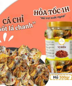 [Hút Chân Không] Cá Chỉ Vàng Tẩm Gia Vị Vị Biển Ăn Kèm Với Cơm Nóng Đậm Vị Miền Trung
