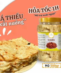 [Hút Chân Không] Khô Cá Thiều Căt Miếng Vị Biển Ăn Kèm Với Cơm Nóng Đậm Vị Miền Trung