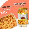 [Hút Chân Không] Mực Xé Sợi Sốt Tomyum Vị Biển Ăn Kèm Với Cơm Nóng Đậm Vị Miền Trung