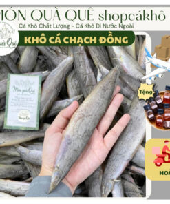 KHÔ CÁ CHẠCH ĐỒNG, hàng phơi 4 nắng CHẤT LƯỢNG đóng gói Đi Nước Ngoài hiệu MÓN QUÀ QUÊ