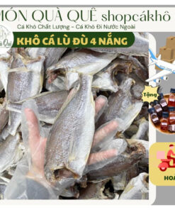 KHÔ CÁ LÙ ĐÙ 4 nắng, sạch bụng đầu vay, hàng phơi và đóng gói Đi Nước Ngoài – MÓN QUÀ QUÊ