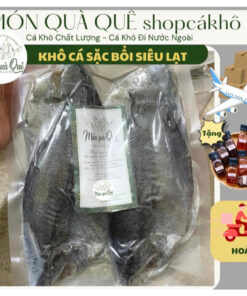 KHÔ CÁ SẶC SIÊU LẠT, hàng ĐẶC BIỆT của Món Quà Quê, phơi sấy cực kỳ khô đóng gói ĐI NƯỚC NGOÀI