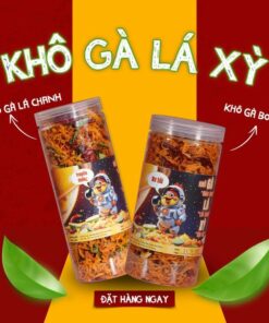 Khô Gà Lá Chanh/Bơ Tỏi Loại 1 (Thơm Ngon-Đậm Vị) Gà Lá Xỳ