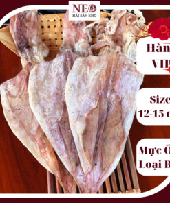 Khô Mực Size 12-15con/Kg Mực Khô Dày Cơm, Ngọt Thịt NEO Hải Sản Khô