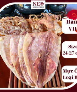 Khô Mực Size 24-27con/Kg Mực Khô Dày Cơm, Ngọt Thịt NEO Hải Sản Khô