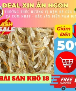Khô cá cơm Nhạt loại ngon , chất lượng hảo hạng , sản phẩm không chứa chất bảo quản, không tẩm màu - ATVS
