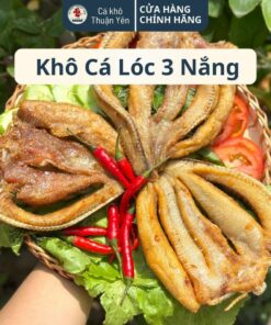 Khô cá lóc loại to Thuận Yên dày thịt ướp vị vừa ăn hút chân không