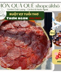 Khô ruột vịt, lạp vịt đuồi [HÀNG SẠCH] Không tẩy, 100% lên màu từ đường tự nhiên, đóng gói ĐI NƯỚC NGOÀI