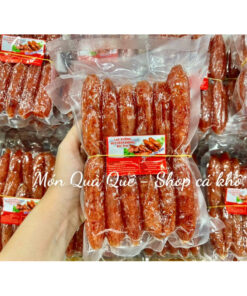 Lạp xưởng khô hiệu Quế Trân (1KG = 4túi)