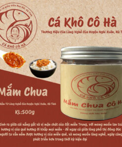Mắm Chua Hà Tĩnh – Cá Khô Cô Hà 500g. Chua cay nhẹ, hương vị thơm ngon, không chất bảo quản