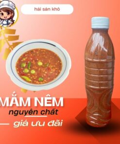 Mắm Nêm Pha Sẵn 500ML Đặc Biệt Nguyên Chất, Loại Chuẩn Ăn Siêu Ngon