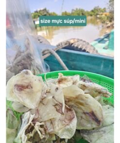 [Mua 1 tặng 1] Mực Khô nhỏ mini Mực đồng tiền – trắng đẹp, sạch thơm, không sạn cát