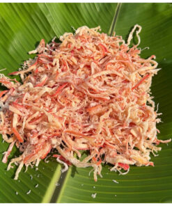 Mực xé sợi rim nước dừa