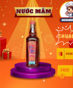 Nước Mắm Lâm Bão Nút Đỏ 25 Độ Cốt Cá Nguyên Chất Loại 1L / 0.5L Siêu Thơm Ngon