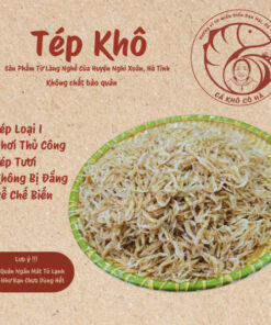 Tép Khô Hà Tĩnh – Cá Khô Cô Hà, tép khô tươi, phơi thủ công, ngọt thịt
