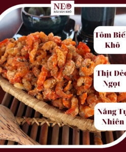 Tôm khô TÔM BIỂN thịt ngọt sạch vỏ phơi nắng tự nhiên NEO Hải Sản Khô