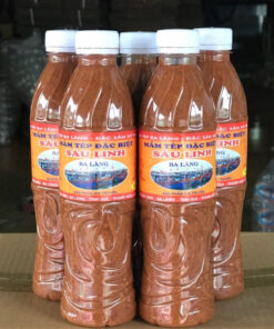 mắm tép chưng thịt 500ml đặc sản ba làng